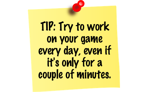 'tip for making games'