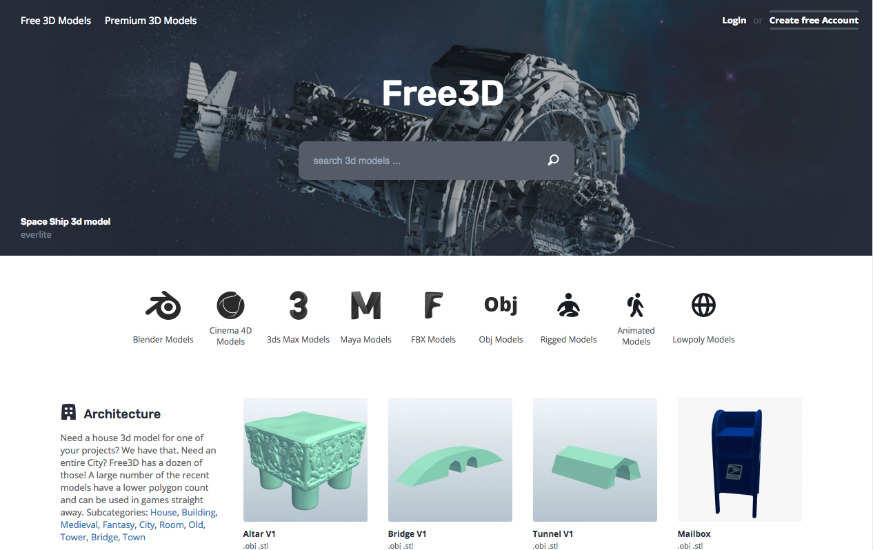 Top 10 Sites For Free 3D Game Art - Buildbox, Game Maker