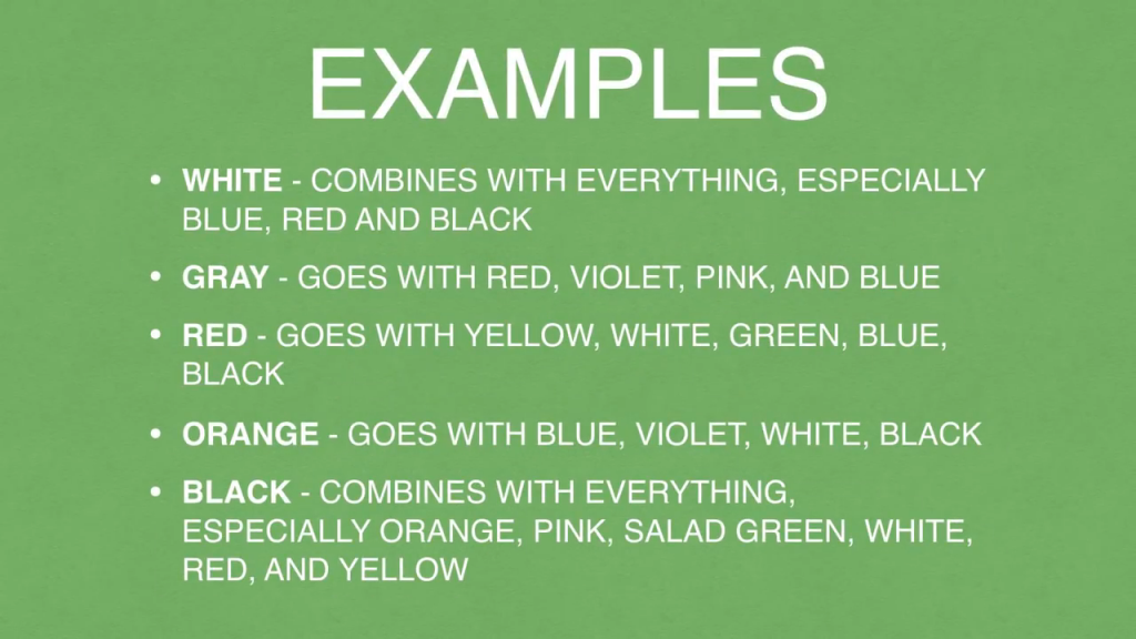 game design color examples