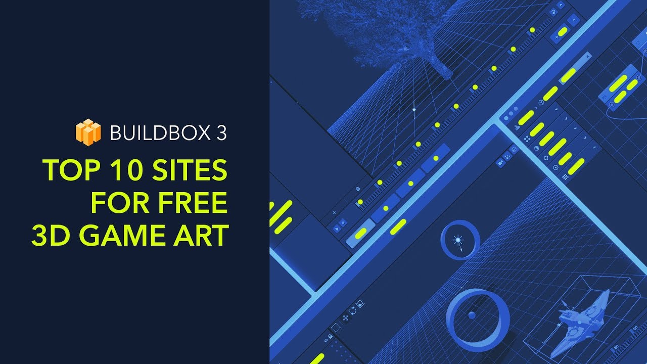 Top 10 Sites For Free 3D Game Art
