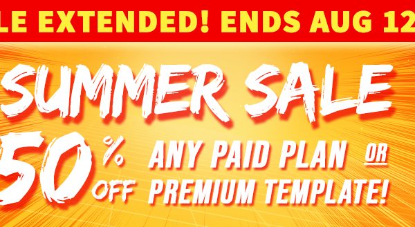 Buildbox Summer Sale Extended